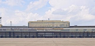 Mythos Flughafen Berlin Tempelhof Der Flughafen Berlin Tempelhof von außen. Quelle: 59plus