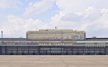 Mythos Flughafen Berlin Tempelhof Der Flughafen Berlin Tempelhof von außen. Quelle: 59plus