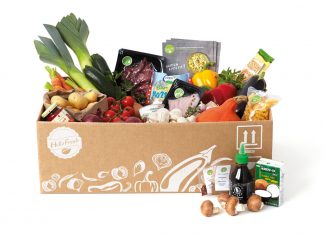 Hallo Kochbox! Selbstkochen leicht gemacht Die Kochbox von Hello Fresh wird Ihnen bequem nach Haus geliefert. Quelle: Hello Fresh