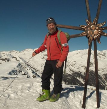 Bergführerlegende Ulrich Kössler Bergführer Ulrich Kössler auf Tour im Meraner Land. - Marketinggesellschaft Meran