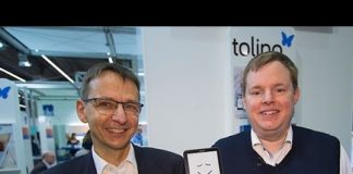 Die Welt des digitalen Lesens – Mike Altwicker stellt den Tolino vor Mike Altwicker und Ralf Schiering stellen den Tolino vor. Quelle: 59plus/Mattin Ott