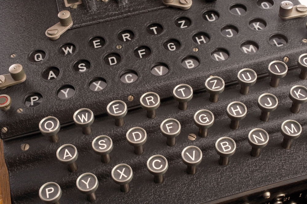 Lange ein Geheimnis - die Chiffriermaschine Enigma. Quelle: Shutterstock.com