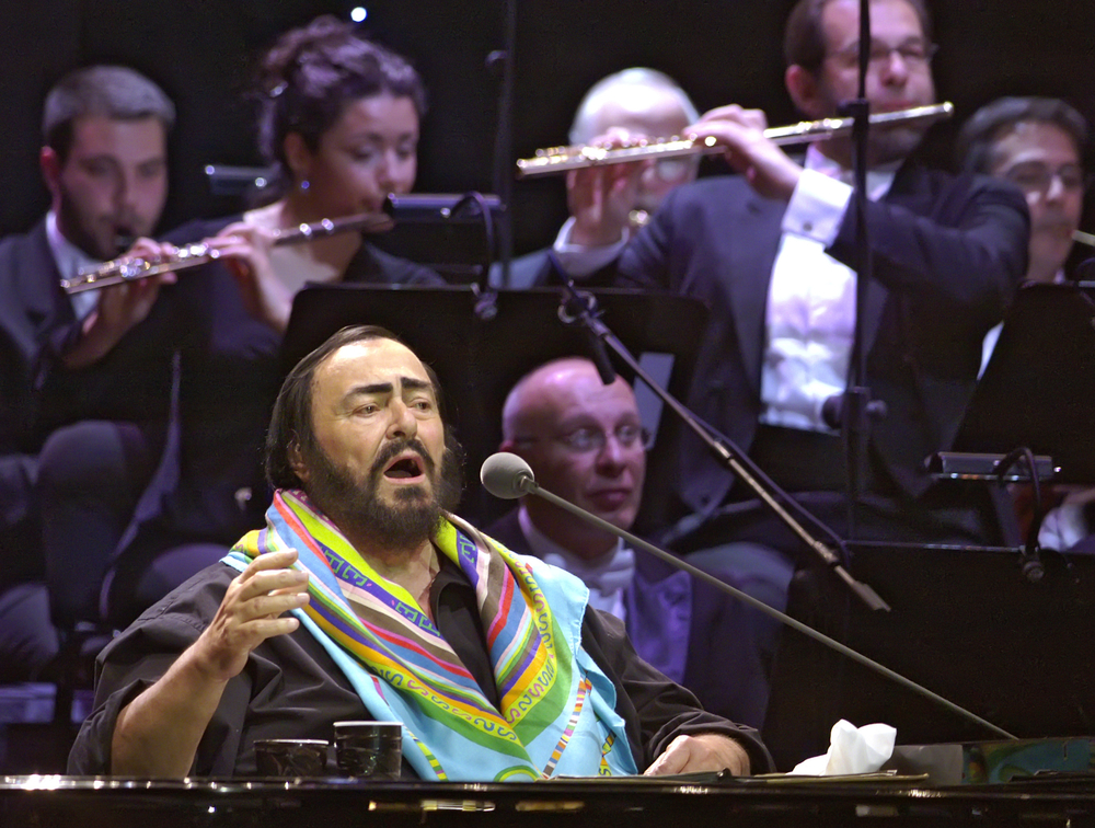 Die Arie Nessun Dorma von Luciano Pavarotti gesunden. Quelle: Shutterstock.com