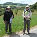 Ben und Johannes unterwegs.