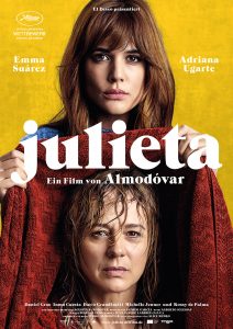 Julieta_Filmplakat, Quelle: © TOBIS Film GmbH