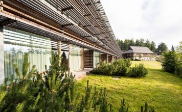 „Gut Schlafen“ im Meraner Land Das vigilius mountain resort besticht durch seine moderen Architektur. Quelle: vigilius mountain resort