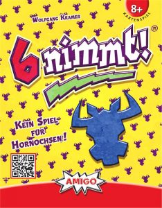 Gesellschaftsspiel 6 Nimmt. Quelle: 6 Nimmt, Amigo