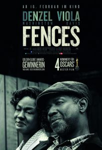 FENCES Hauptplakat, Quelle: © 2016 Paramount Pictures. All Rights Reserved.