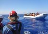 Sea Watch – 100 Gerettete beim zweiten Einsatz Das Team der MS Sea Watch rettete schon bei den ersten Einsätzen vielen Flüchtlingen das Leben. Quelle: Sea Watch