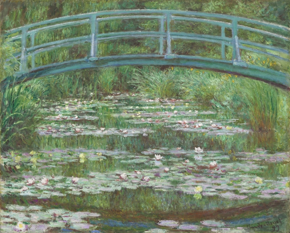 Der Nemichi Shrine in Japan ist ein Abbild der gemalten Seerosengärten von Claude Monet. Bildquelle: Shutterstock.com