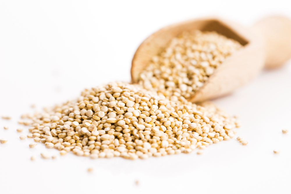 Kochen mit Quinoa ist relativ leicht. Probieren Sie es selbst, mit unserem Quinoa-Pilz-Gericht! Quelle: shutterstock.com