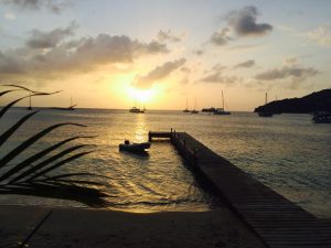 Sundowner on the terrace of the Bequia Plantation Hotel. Credit: 59plus GmbH