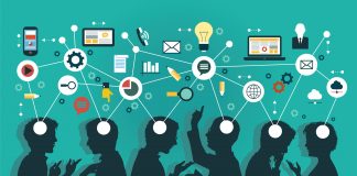 Lebhafter Austausch in der Online-Community In Online-Communities tauschen sich Menschen über Probleme und Fragen aus und erhalte Antworten aus der ganzen Welt. Bildquelle: shutterstock.com