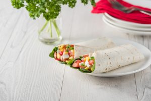 Lecker und darüber hinaus gut für die grauen Zellen - Wraps. Bildquelle: shutterstock.com