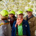 Ursprünglich als Kappe für das Organisationsteam gedacht, soll die Seniorenflashmob-Kappe nun die Welt entdecken. Bildquelle: © Bine Bellmann