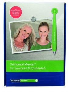 Das praktische Sticky Jam-Schreibset von Orthomol Mental®. Bildquelle: 59plus