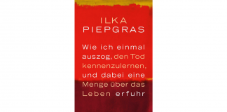 Buchempfehlung: Den Tod gesucht, dem Leben begegnet Wie ich einmal auszog, den Tod kennenzulernen, und dabei eine Menge über das Leben erfuhr von Ilka Piepgras. Bildquelle Doemer und Knaur Verlag
