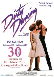 30 Jahre Dirty Dancing. Filmplakat. Quelle: Apollo-Film