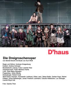 Die "Dreigroschenoper" in Düsseldorf. Bildquelle: Schauspielhaus Düsseldorf