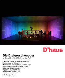 Die "Dreigroschenoper" in Düsseldorf. Bildquelle: Schauspielhaus Düsseldorf
