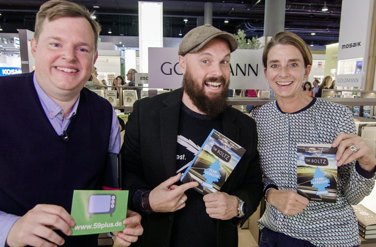 Es darf gelacht werden! Schriftsteller und Literatur-Comedian Tim Boltz Tim Boltz startet mit seinem neuen Buch "Fernverkehr" durch. Bildquelle: 59plus GmbH