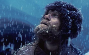 Kinotipp: DER MANN AUS DEM EIS Kelab (Jürgen Vogel) DER MANN AUS DEM EIS ist im Eis gefangen. Quelle: © Port au Prince Pictures