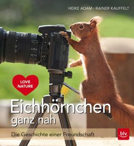 Eichhörnchen ganz nah ist ein wunderschöner Bildband über die kleinen putzigen Nager. Bildquelle: blv Verlag