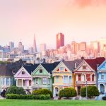 Die Painted Ladies sind absolut sehenswert. Bildquelle: shutterstock.com