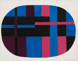 Carmen Herrera, Untitled, 1948, Acryl auf Leinwand, Sammlung Yolanda Santos Art © Carmen Herrera. Bildquelle: ©Kunstsammlung NRW