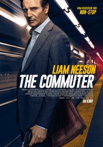 THE COMMUTER Filmplakat. Quelle: Studiocanal GmbH