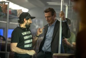 Ein erfolgreiches Team. Bereits zum vierten Mal arbeiten Liam Neeson und Regisseur Jaume Collet-Serra für THE COMMUTER zusammen. Quelle: Studiocanal GmbH/Jay Maidment