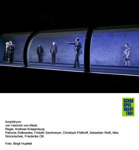 Amphitryon - inszeniert von Andreas Kriegenburg am Schauspiel Frankfurt. Bildquelle: Birgit Hupfeld