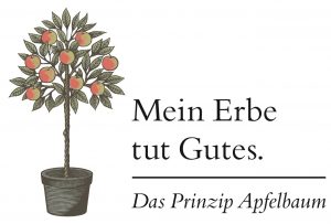 "Mein Erbe tut Gutes. Das Prinzip Apfelbaum" beschäftigt sich mit dem Thema Nachlass und Erbe. Bildquelle: Initiative Mein Erbe tut Gutes.