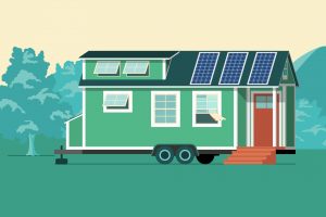 "Tiny Houses" sind ein Wohntrend in den USA und könnten sicherlich auch hier bald sehr populär werden. Bildquelle: shutterstock.com