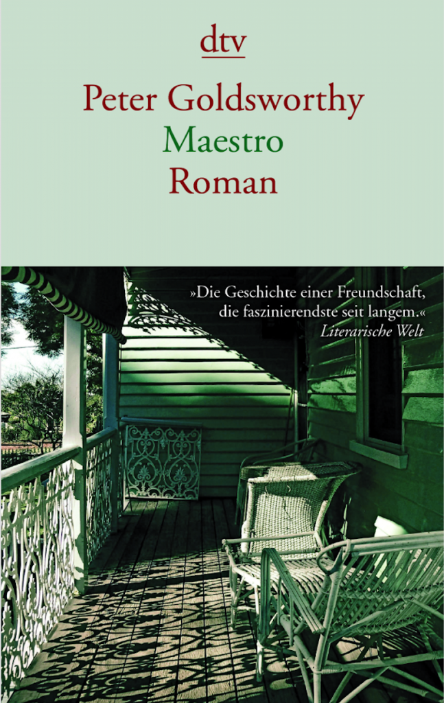 Maestro von Peter Goldsworthy erzählt die Geschichte einer ungewöhnlichen Freundschaft. Bildquelle: dtv Verlag