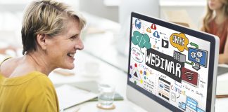 Wissen und neue Impulse durch ein Webinar Auch Pater Anselm Grün können Sie in Form eines Webinars zuhause erleben. Bildquelle: shutterstock.com