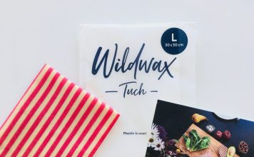 Durch Bienenwachstücher der Plastikflut begegnen Ob zum Eigenbedarf oder als Geschenk - das Wildwax Tuch ist die ultimative Lösung für den Haushalt ohne Plastik. Bildquelle: 59plus GmbH