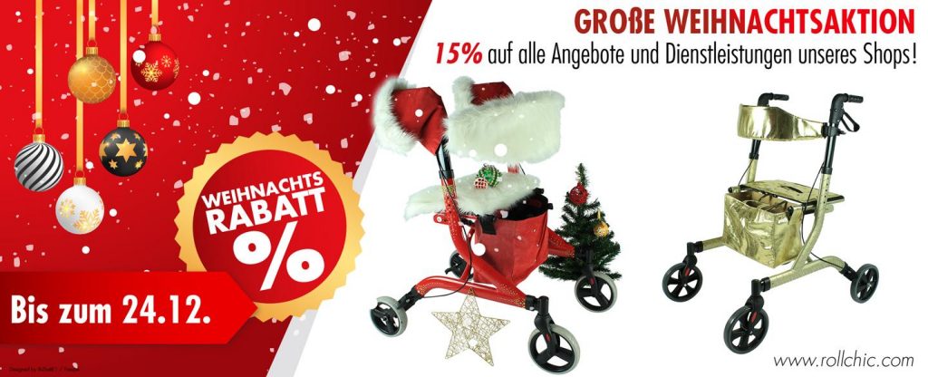 Bis zum 24.12.2018 gibt es 15% Rabatt auf die Modelle von Rollchic. Bildquelle: © Bettina Schwäbl