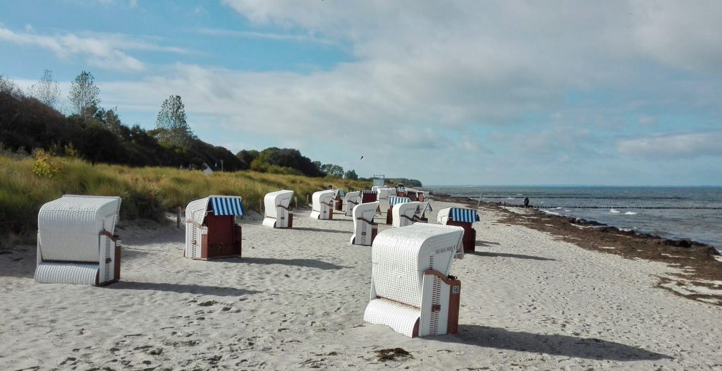 Natürlich werden die Räder auch mal geparkt und man genießt den herrlichen Ostseestrand. Bildquelle: Beate Ziehres