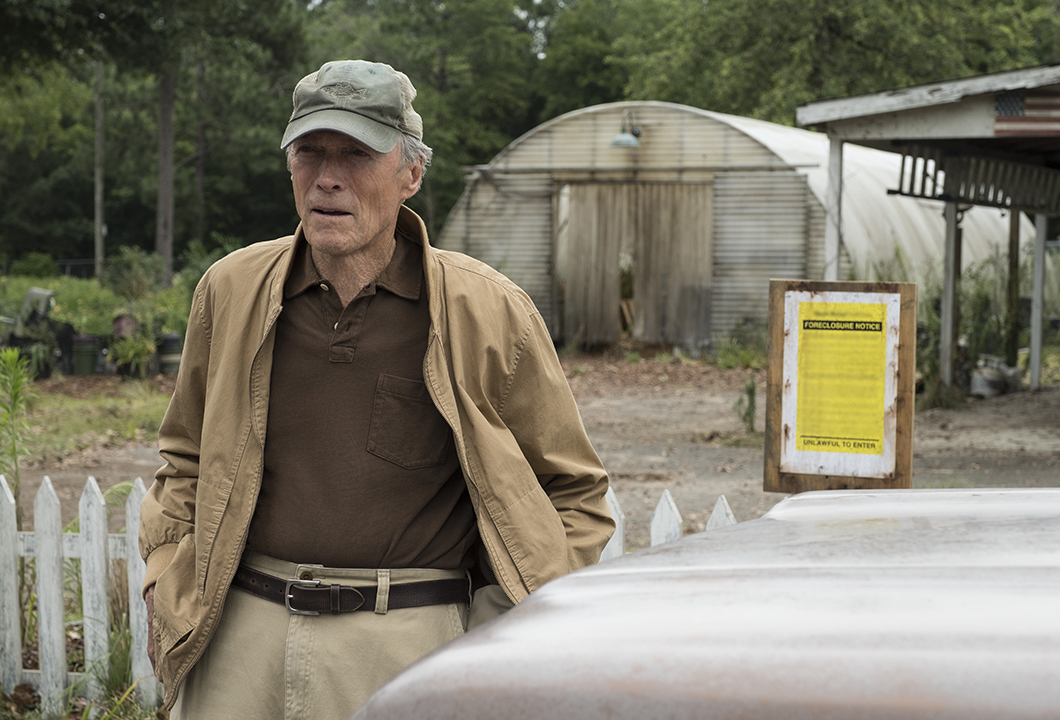 Sieht eigentlich ganz harmlos aus - Clint Eastwood als Earl in the Mule. Quelle: © 2018 Warner Bros. Entertainment Inc., Imperative Entertainment, LLC, and BRON Creative USA, Corp. All Rights Reserved.