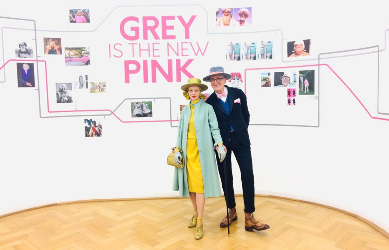 "Grey Is The New Pink" - Britt Kanja repräsentiert genau das vorbildlich. Bildquelle: Britt Kanja