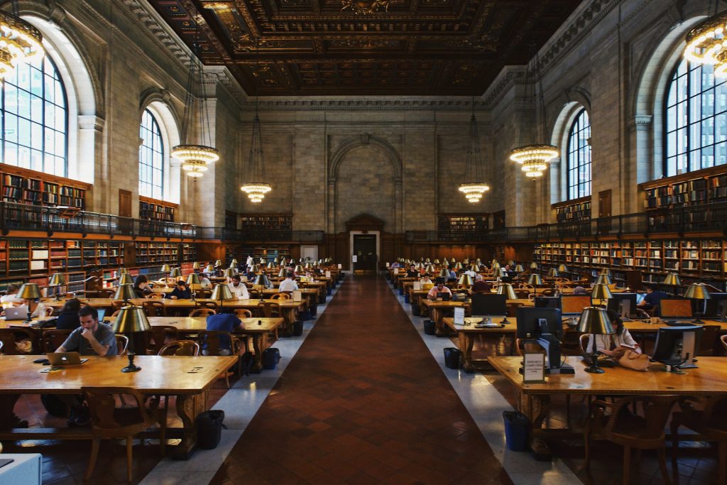 Auf einmal wird die Unibibliothek ein regelmäßiger Treffpunkt. Bildquelle: © Robert Bye / Unsplash.com