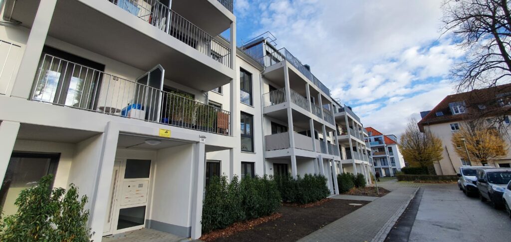 Ein Blick auf die Vivienda Wohnalnalge in Dresden. Bildquelle: © Vivienda