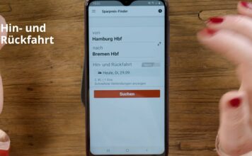 Wir versilbern das Netz: Deutsche Bahn-App (DB Navigator)