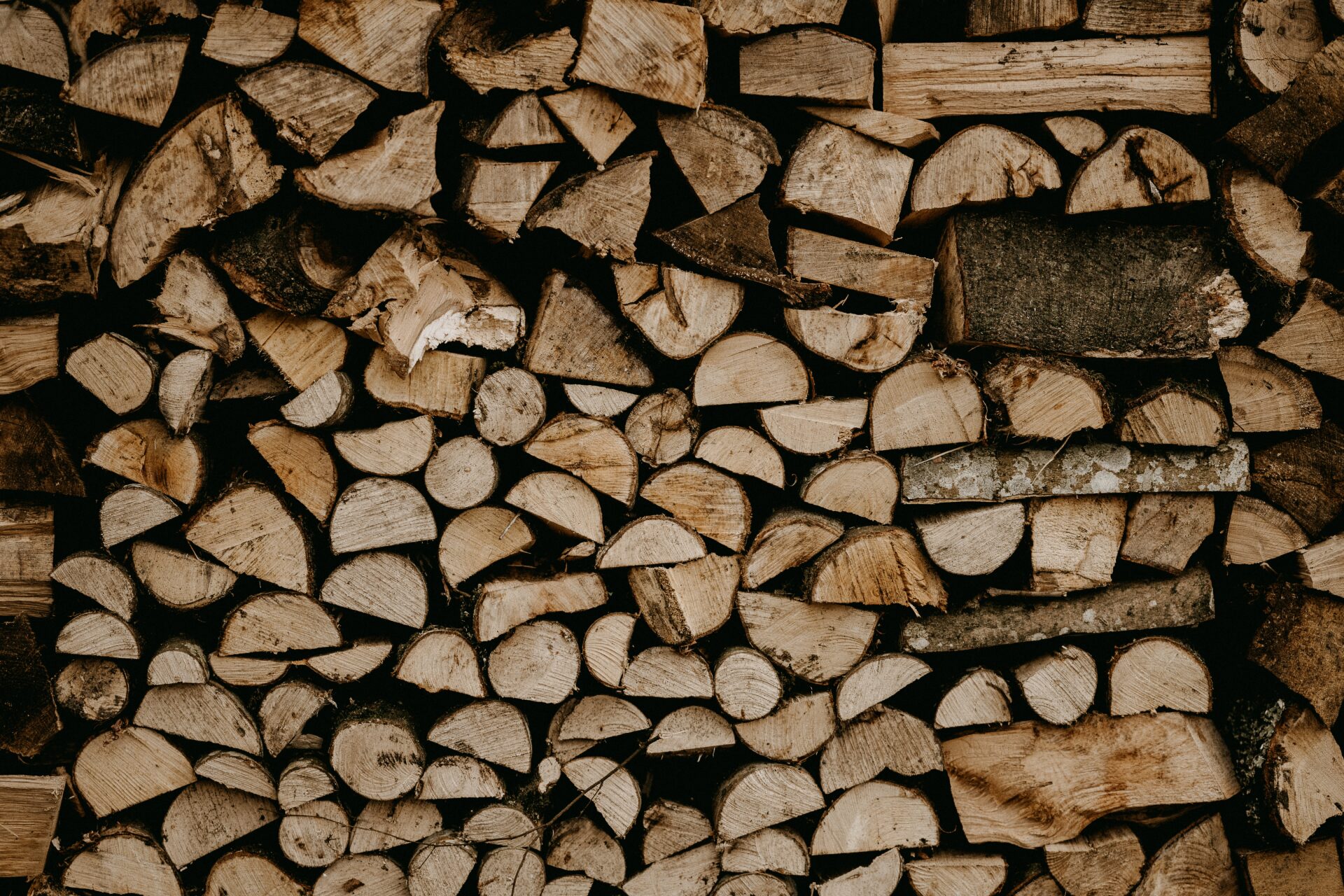 Mit einem Kamin oder Ofen und ausreichend Brennholz kann man den Winter ganz gemütlich verbringen. Bildquelle: © Annie Spratt / Unsplash.com