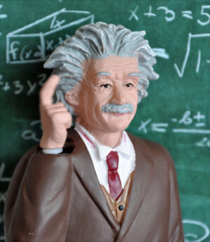 Einstein Solarfigur.