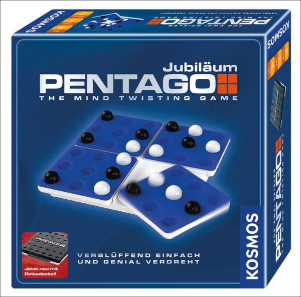Pentago. Jubiläumsedition. Taktik-Spiel für 2 Spieler.