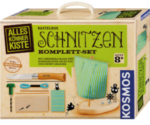 Bastelbox Schnitzen Komplett-Set