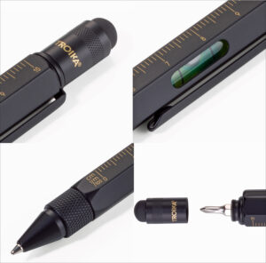 Multi-Pen Schwarz/Gold.