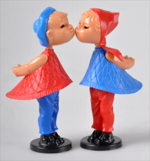 Magnetfiguren-Set: Kusspuppen und Ballerina.